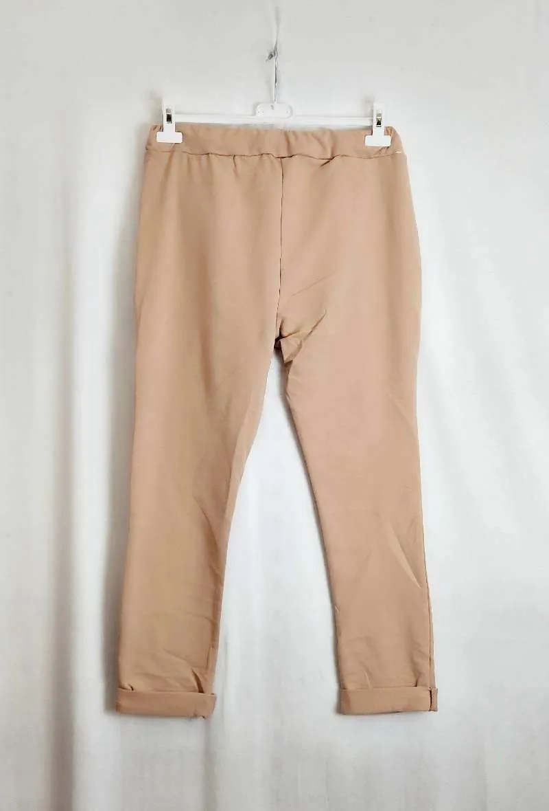 Jogger pants with strass