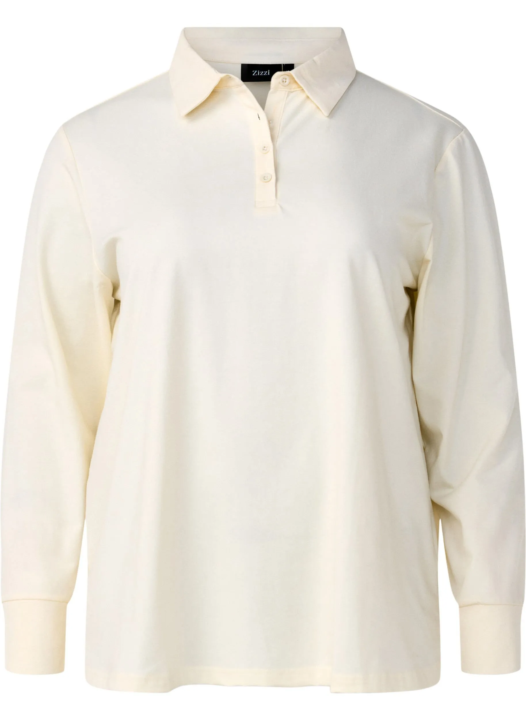 Langärmliges Poloshirt