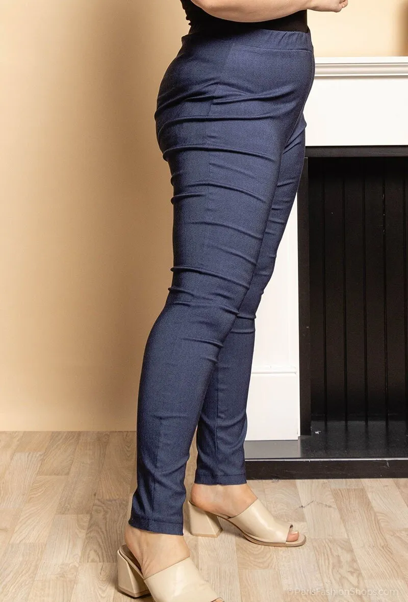 Pants with elastic waist